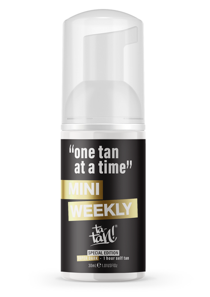Ta-Tan! Mini Weekly Bronzer - One Tan at a Time <br><b>(1 Hour Express)</b> Self Tanner