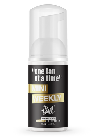 Ta-Tan! Mini Weekly Bronzer - One Tan at a Time <br><b>(1 Hour Express)</b> Self Tanner